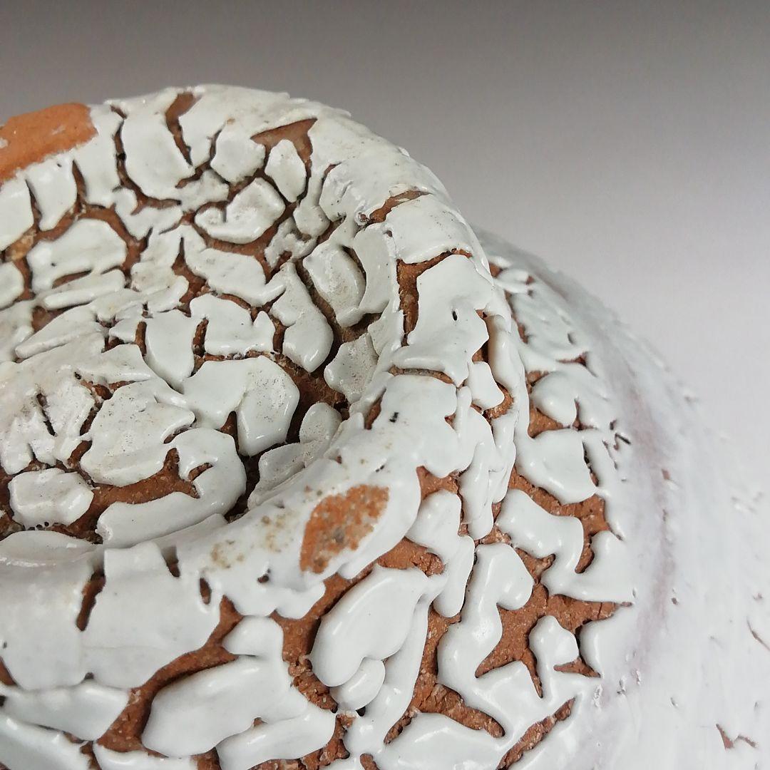 Ｔ８６９　茶碗　『萩茶碗』『小萩窯　厚東建信 造』　共箱　抹茶碗　茶道具