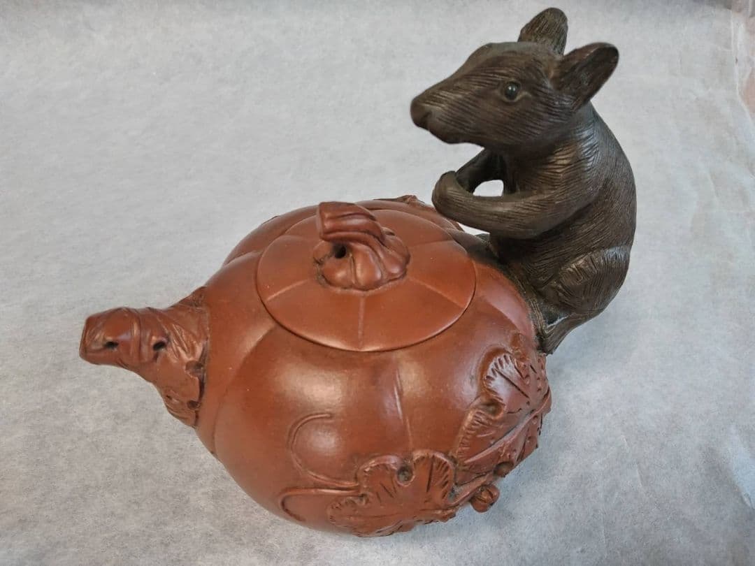 急須　南瓜　鼠　(中国)