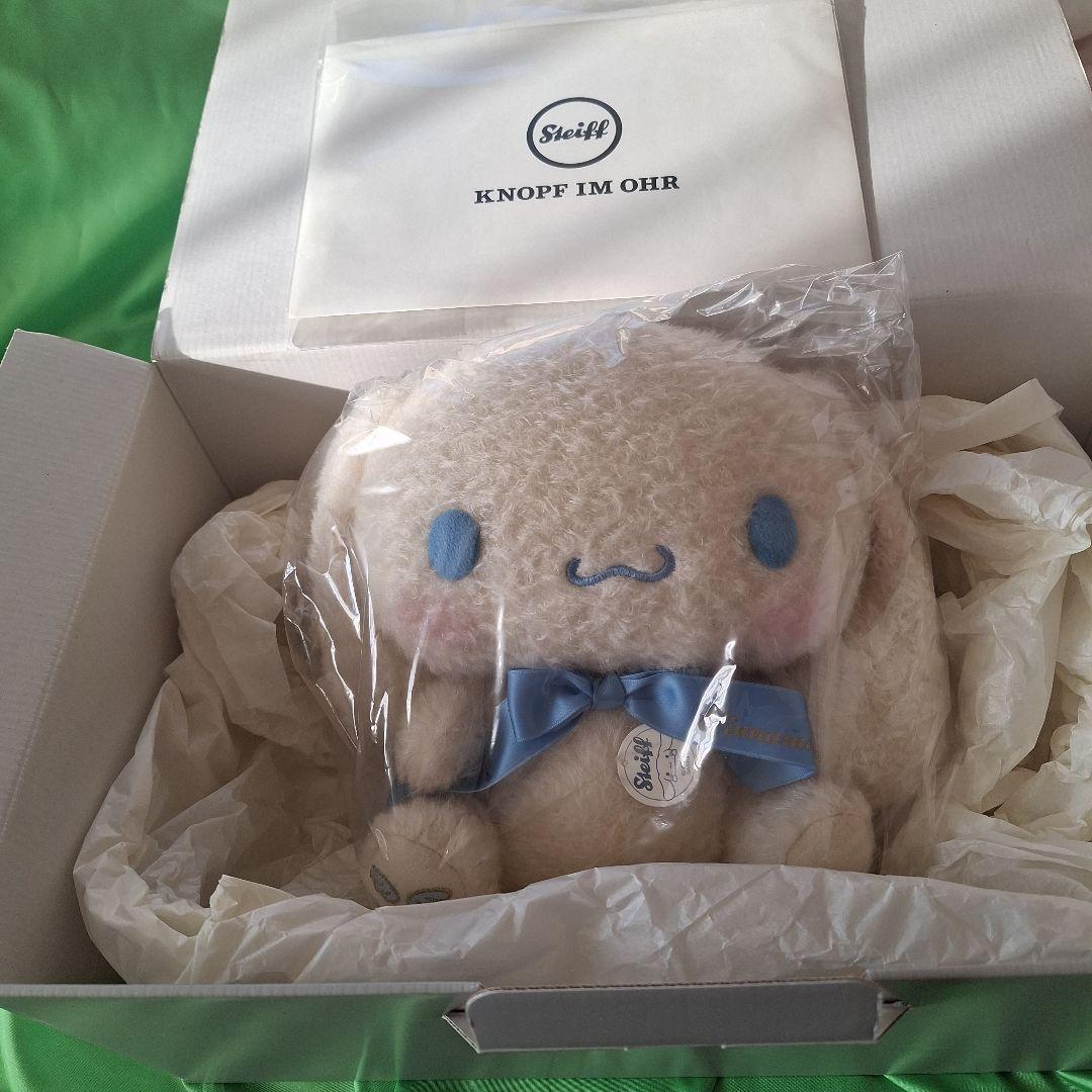 シュタイフ　15周年　シナモロール　限定　サンリオ