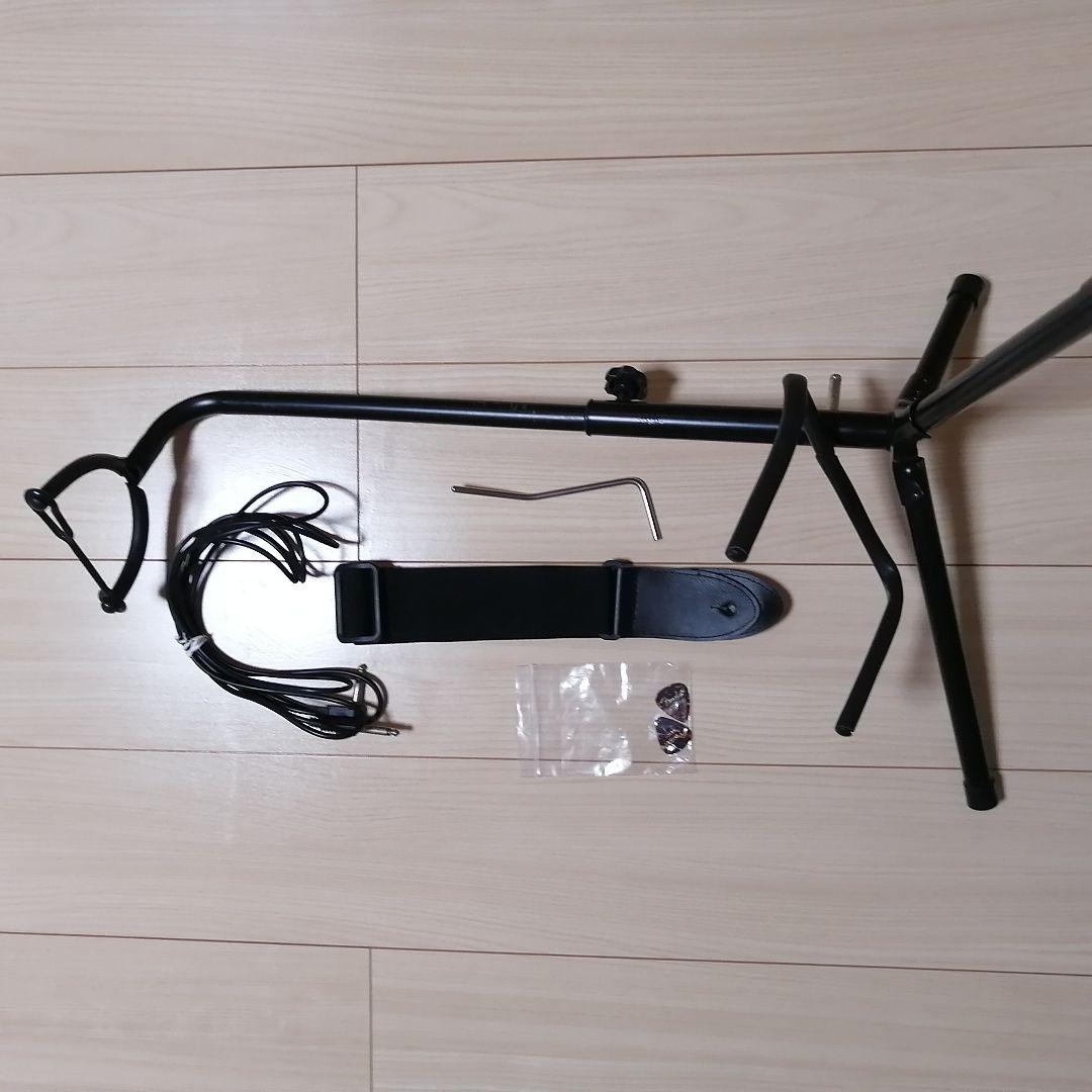 【ギターヘッドホーンアンプ他付】Washburn 　演奏性向上カスタマイズギター