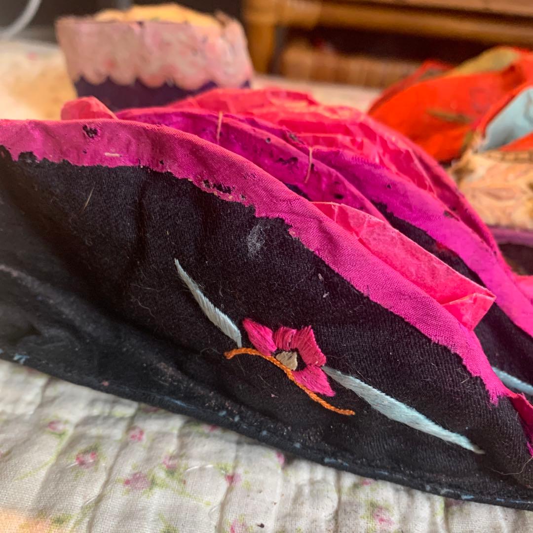 アンティーク　中国骨董　纒足　てんそく　難あり　ジャンク　コレクション