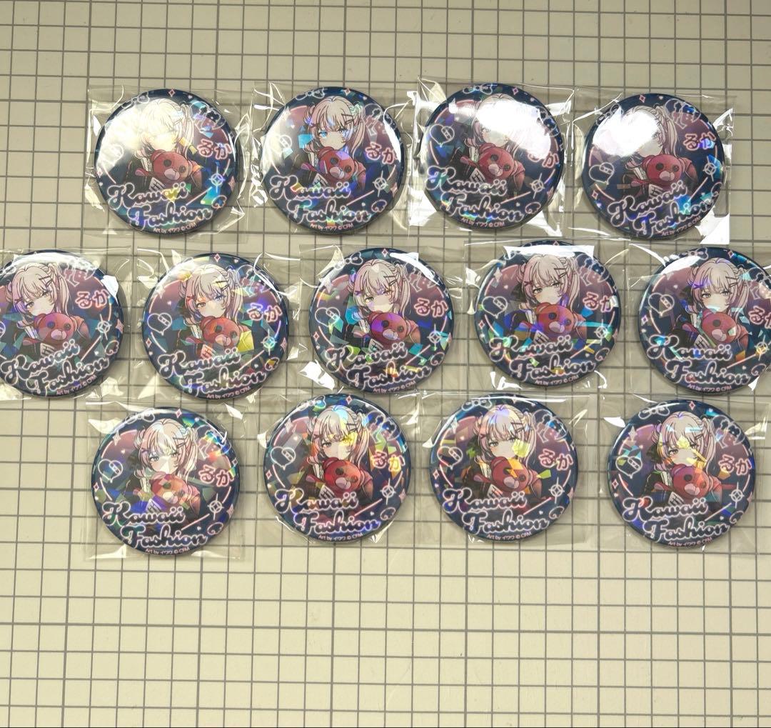 巡音ルカ 初音ミク ドン・キホーテ コラボ ホログラム缶バッジ