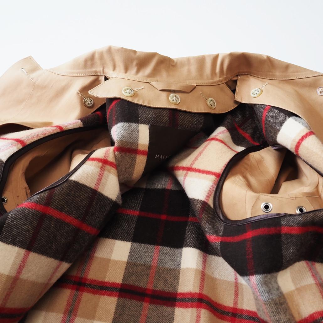 MACKINTOSH LONDON スコットランド製ライナー付きゴム引きコート