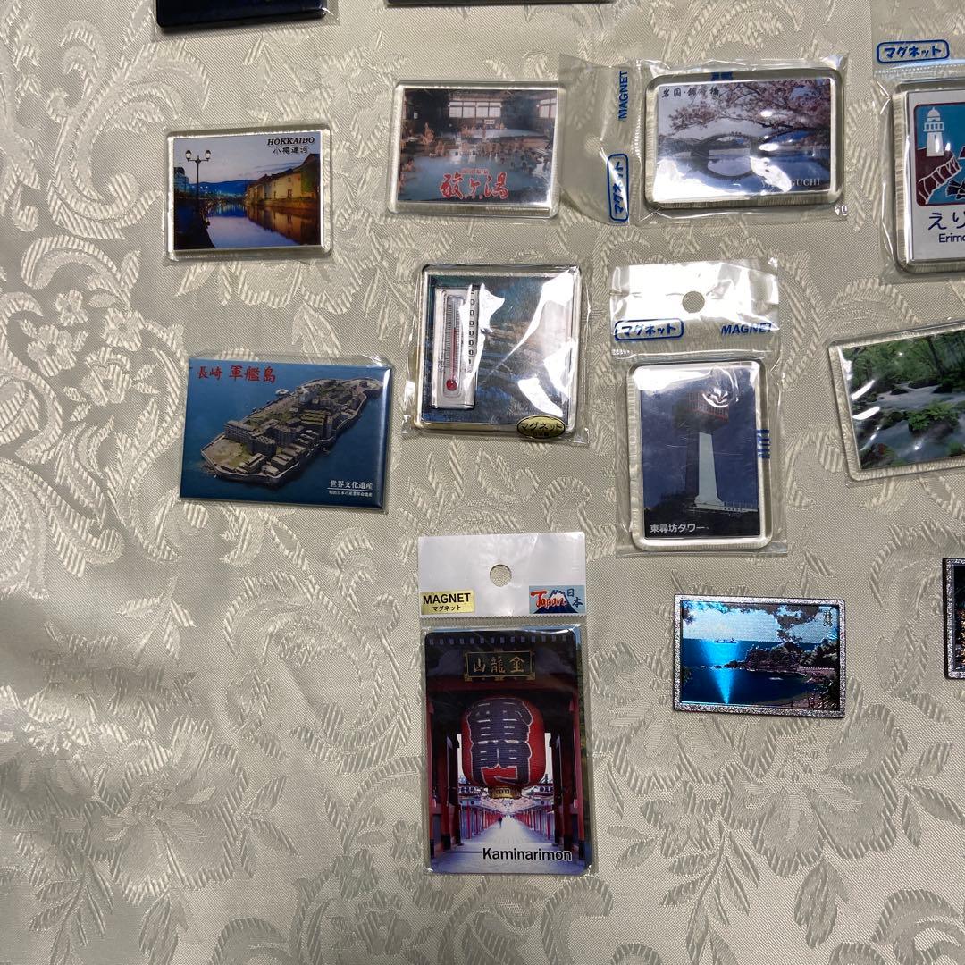 日本の観光地マグネットコレクション30個