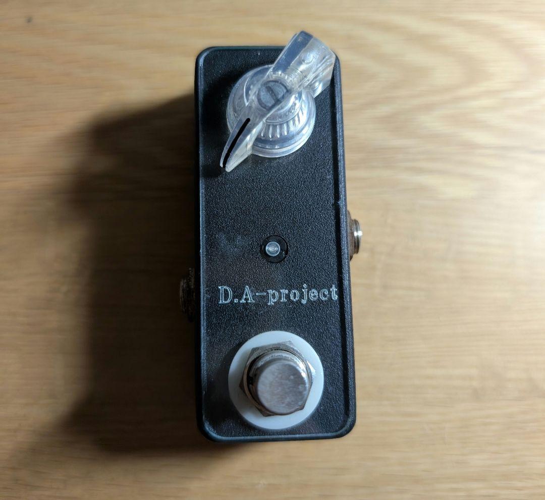D.A-project ギターエフェクター クリーンブースター　LED:緑