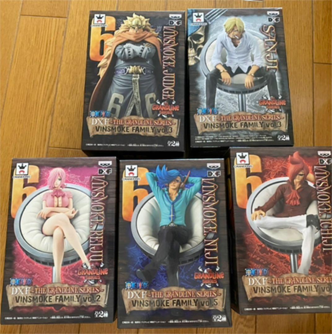 ワンピース　DXFグランドラインシリーズ　フィギュア5体セット