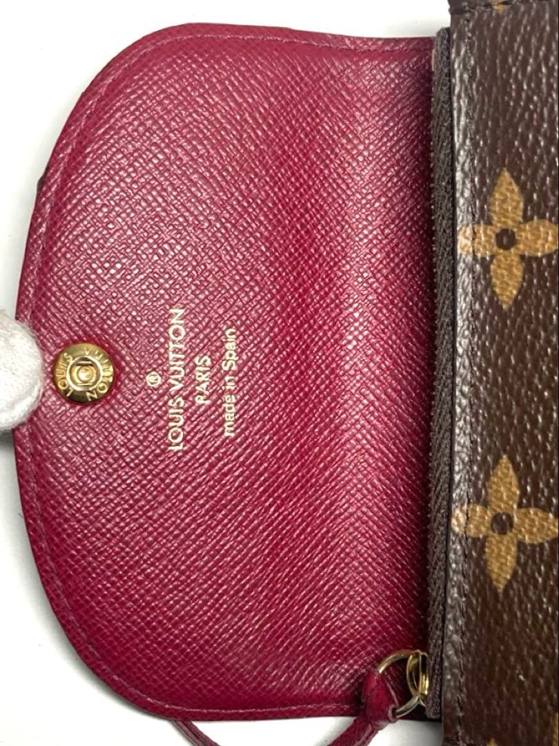 ルイヴィトン モノグラム ポルトモネ ロザリ バレリーヌ　ケース　箱付き