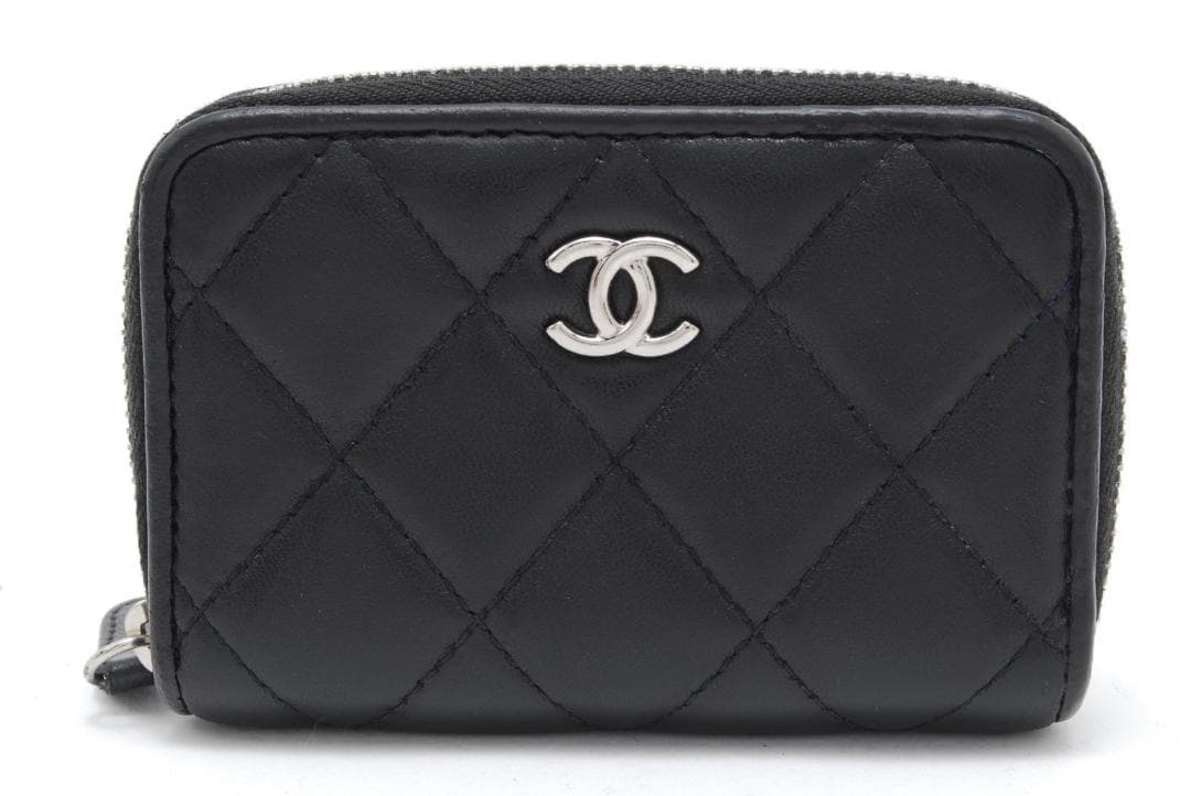 CHANEL シャネル マトラッセ ケース カードケース ブラック