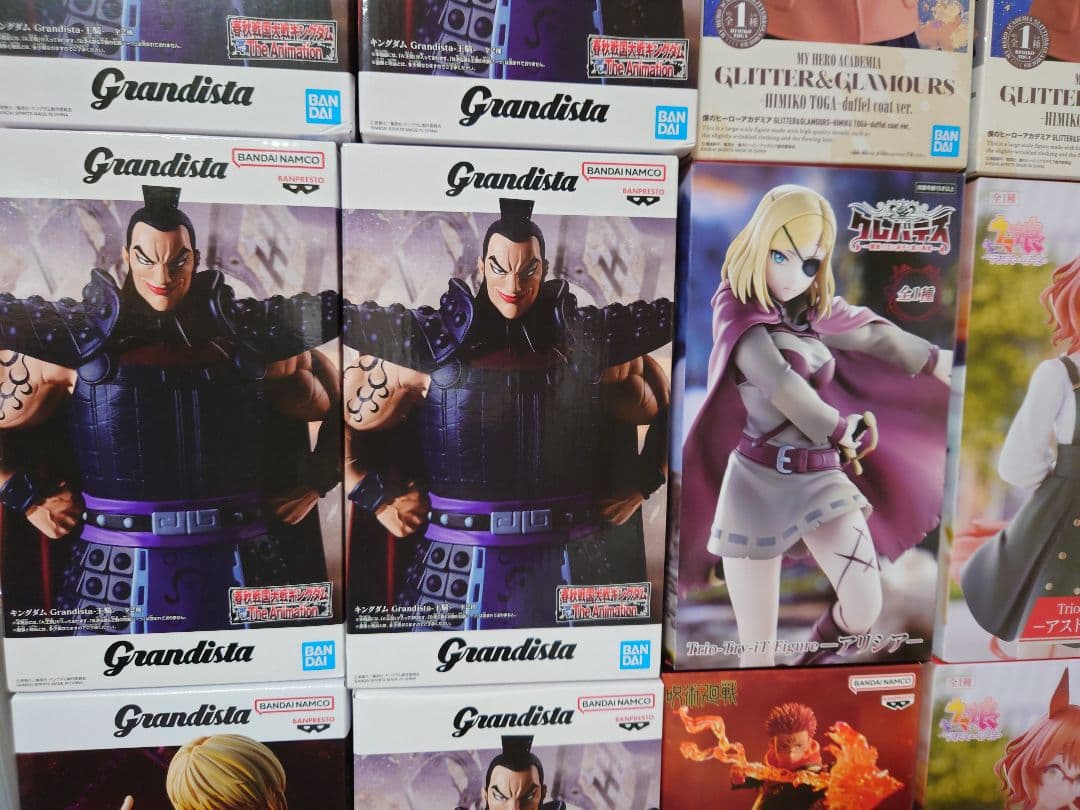 プライズフィギュア　まとめ売り　計30個　王騎将軍　旗　初音ミク　ヒロアカ　等々