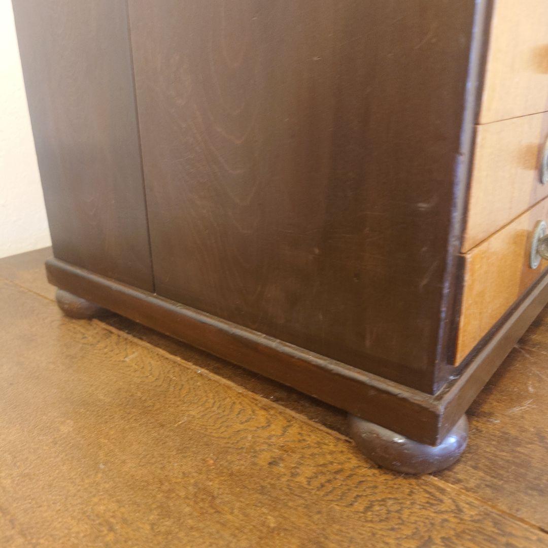 ビンテージ　レコードキャビネット 　引き出し　レトロ　アンティーク