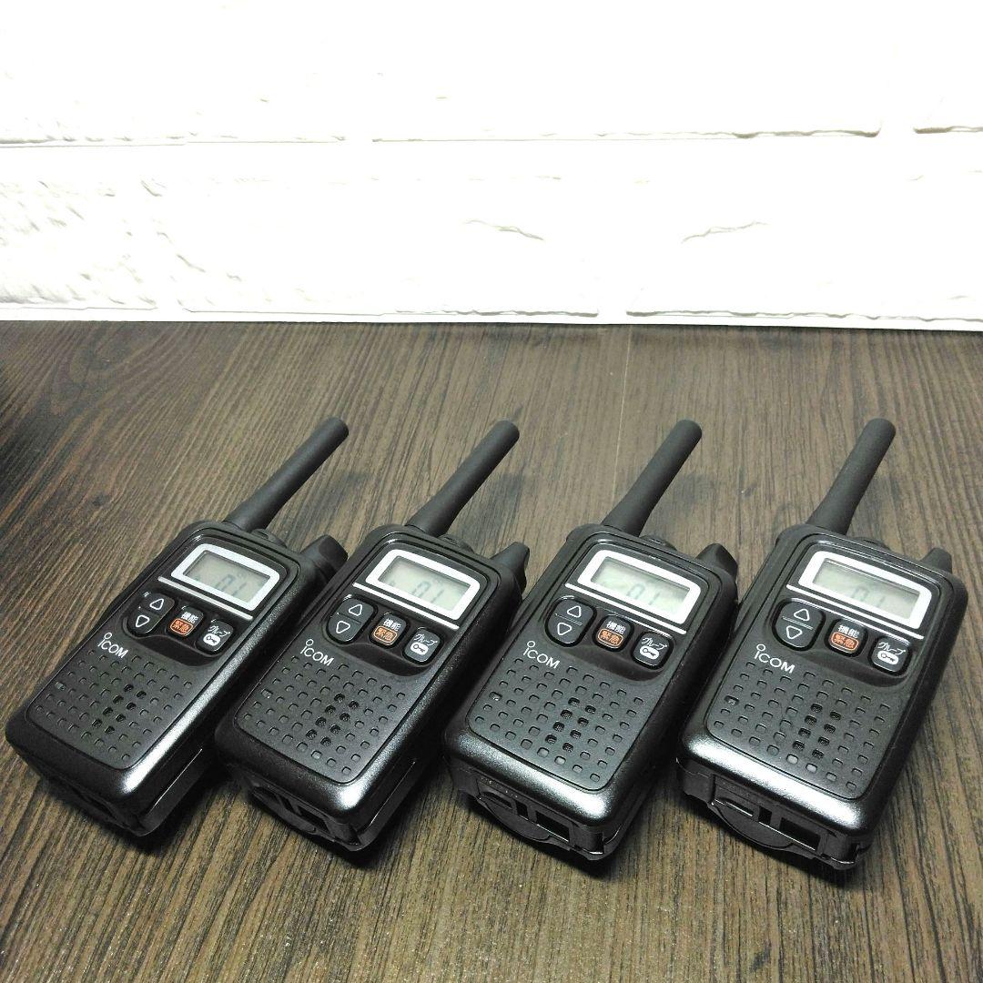 美品4台フルセット★ICOM IC-4350 特定小電力トランシーバー