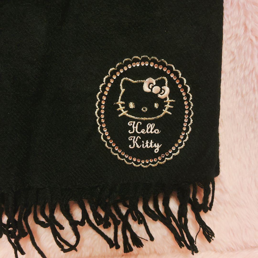 希少レア　ハローキティ　マフラー　2007年製 vivitex サンリオ　レトロ