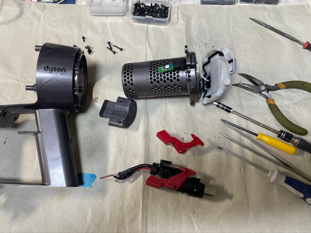 ダイソンV10SV12 整備洗浄済本体　V7V8からアップデートセット