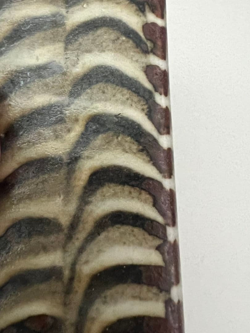 練上鶉手 陶硯 上田恒次(師河井寛次郎)