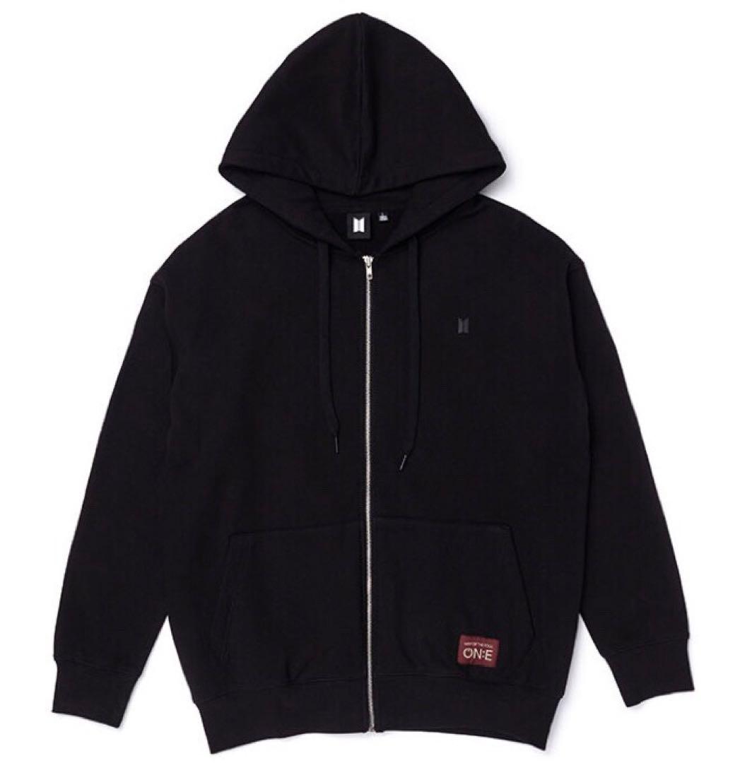 BTS MOS ON:E ジョングク ジミン 着用 ジップアップ パーカー　新品