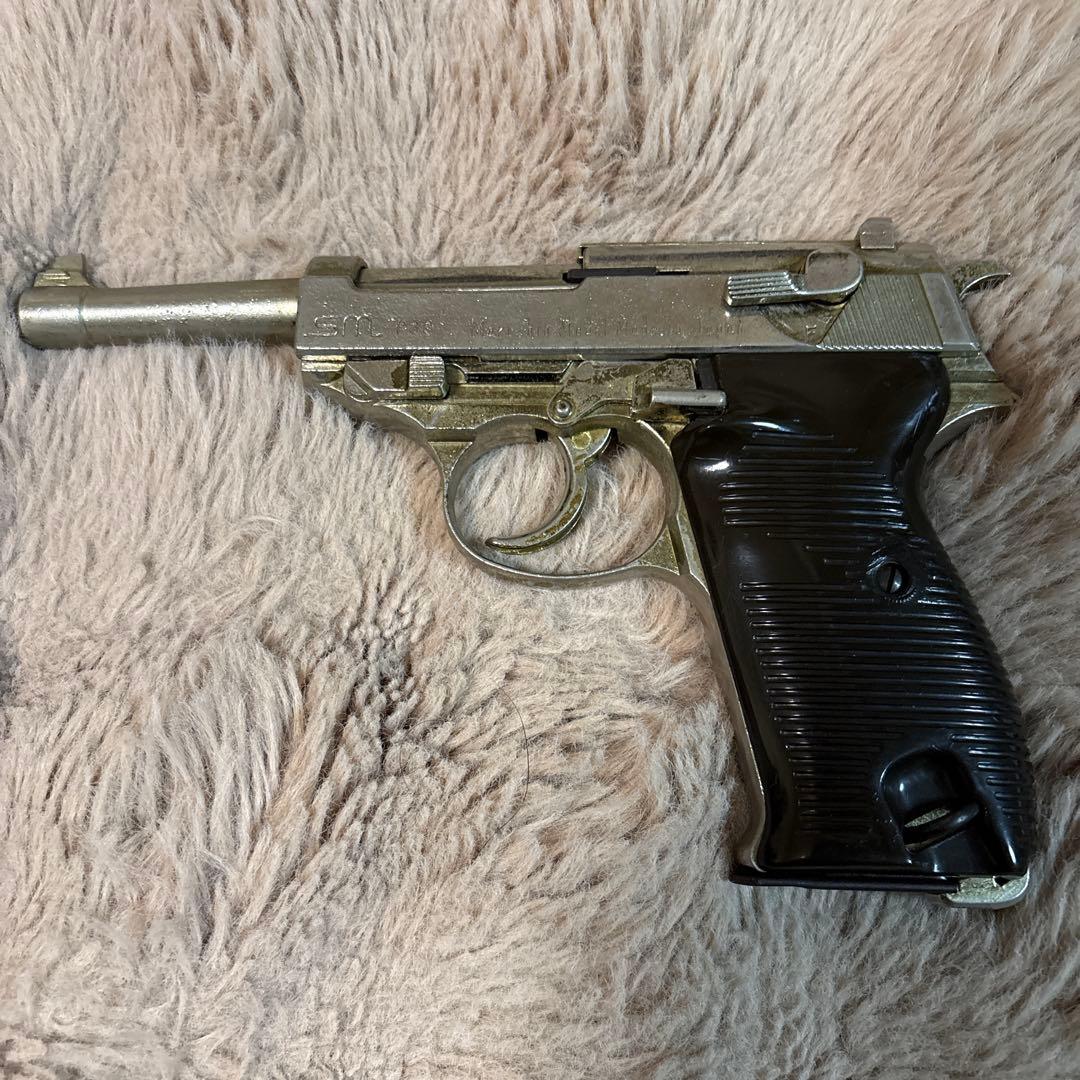 マルシン モデルガン ワルサー P38 SM刻印【ジャンク】