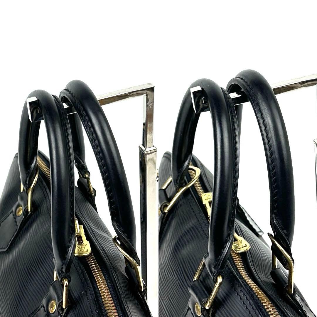 【美品】ルイヴィトン　エピ　アルマPM　ハンドバッグ　M52142　レザー　黒