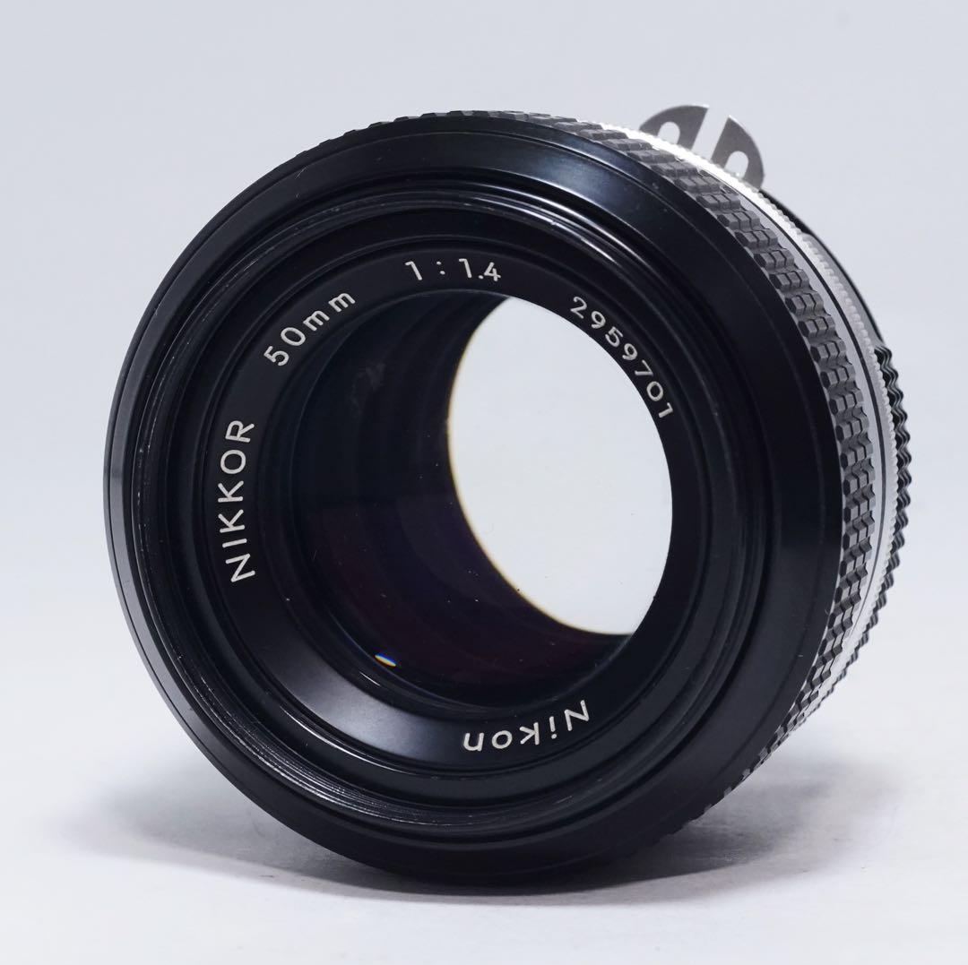Nikon Ai NIKKOR 50mm f1.4 単焦点レンズ