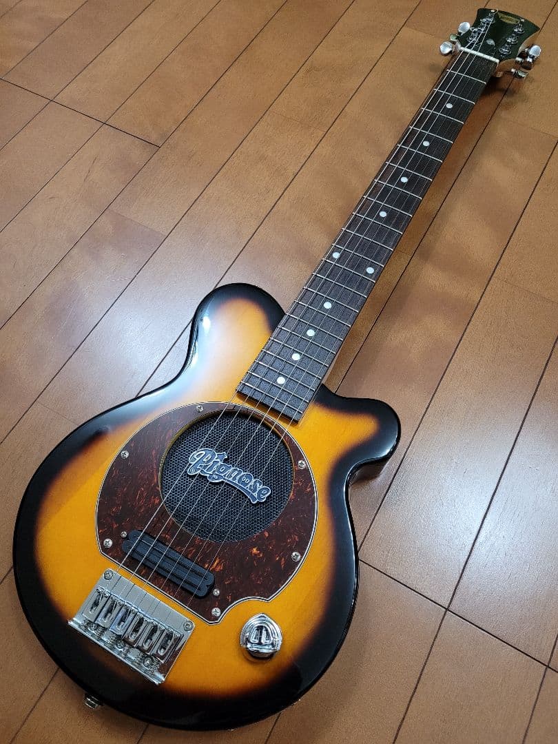 Pignose アンプ内蔵 ミニギター ピグノーズ バースト①