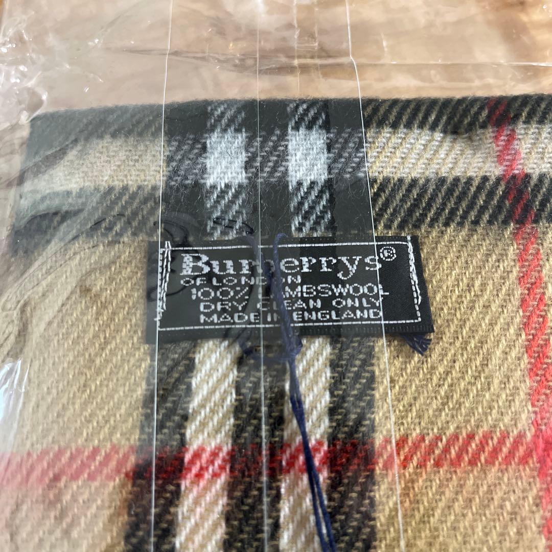 【新品未使用タグ付き】Burberrys マフラー（ベージュ系）