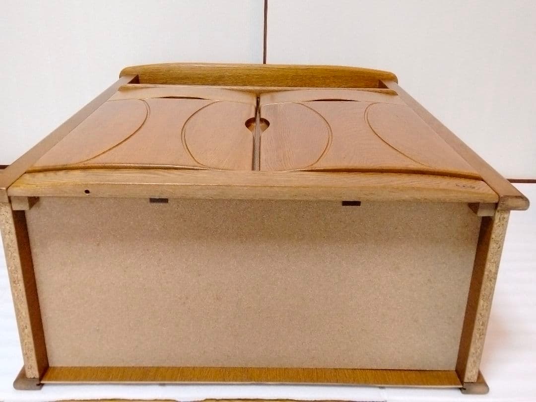 【展示美品】浜本工芸 HAMAMOTO 電話台 FAX台 飾り棚 サイド