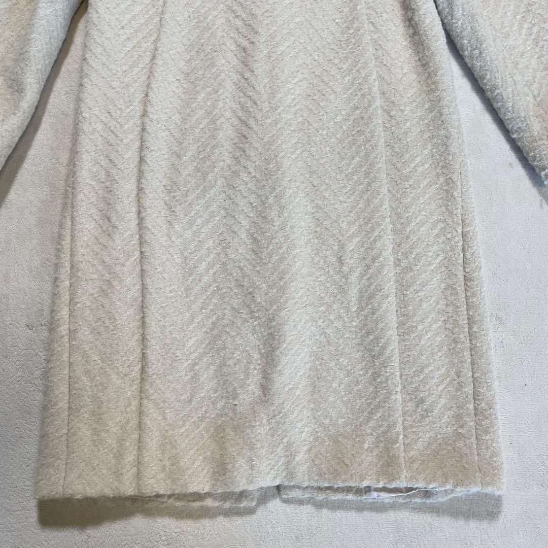 JIL SANDER ロングコート　 アルパカ　シルク　混　38