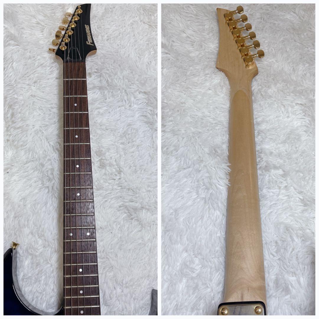 【希少】 FERNANDES FGZ-420 キルトメイプル トレモロアーム