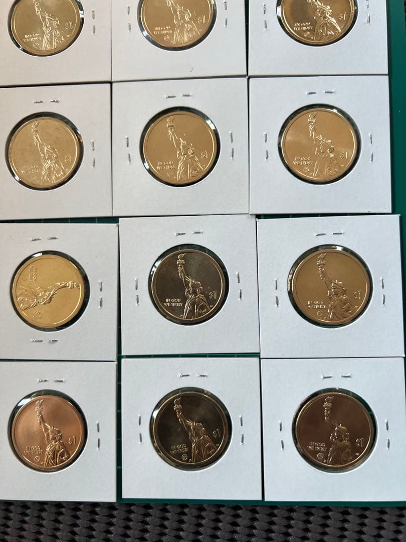 外国硬貨　アメリカ硬貨　州別26種類
