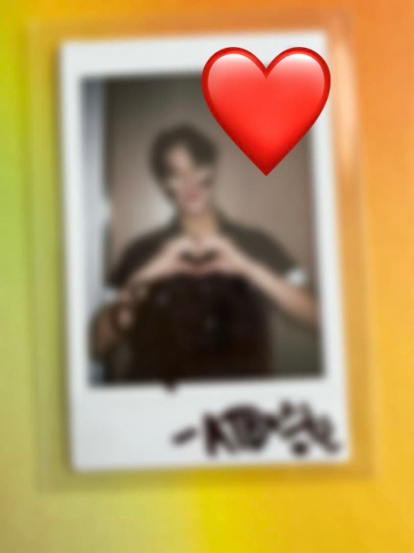 ATBO 直筆サイン入り ポラロイド スンファン