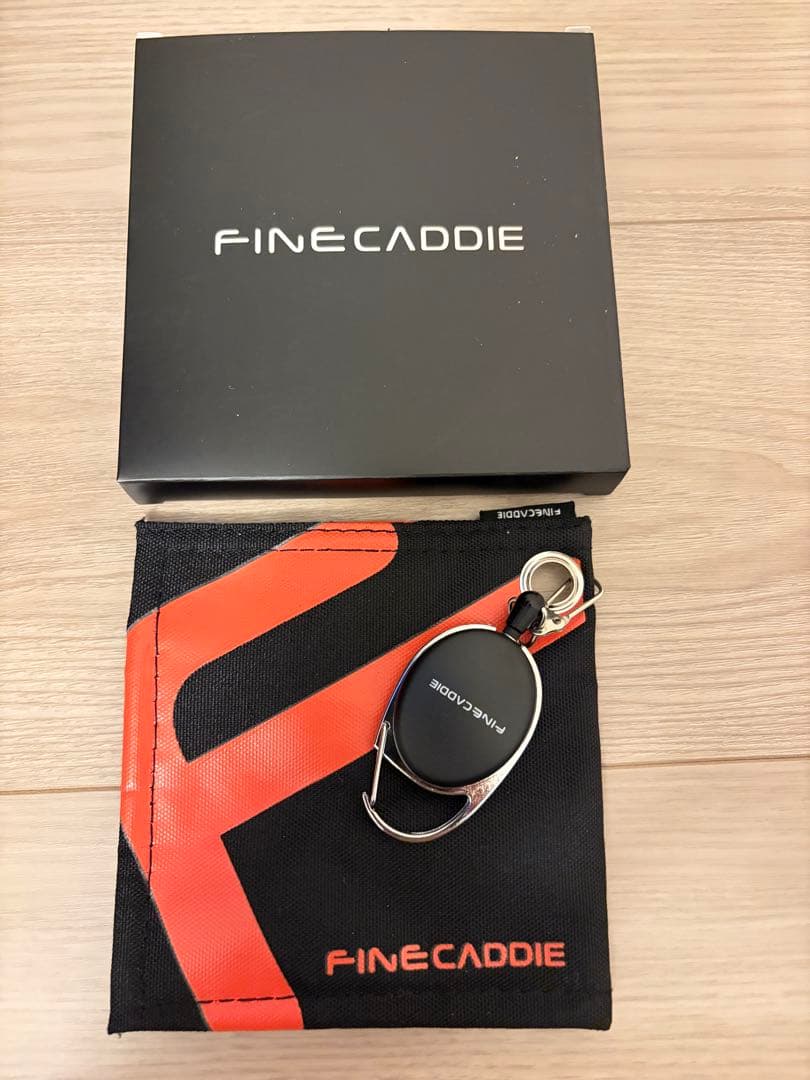 【美品】J5 REDブラック ゴルフレーザー距離計 非売品高級タオル付き