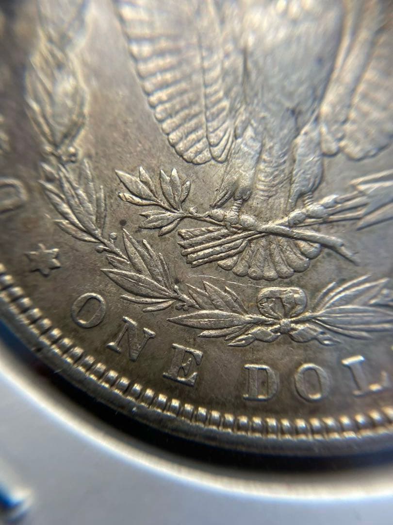 PCGS NCG アンティーク 銀貨　古銭　モルガンダラー　2枚セット