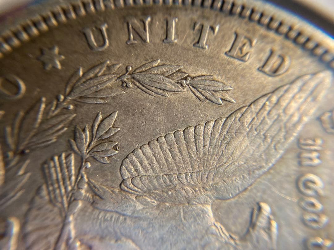 PCGS NCG アンティーク 銀貨　古銭　モルガンダラー　2枚セット