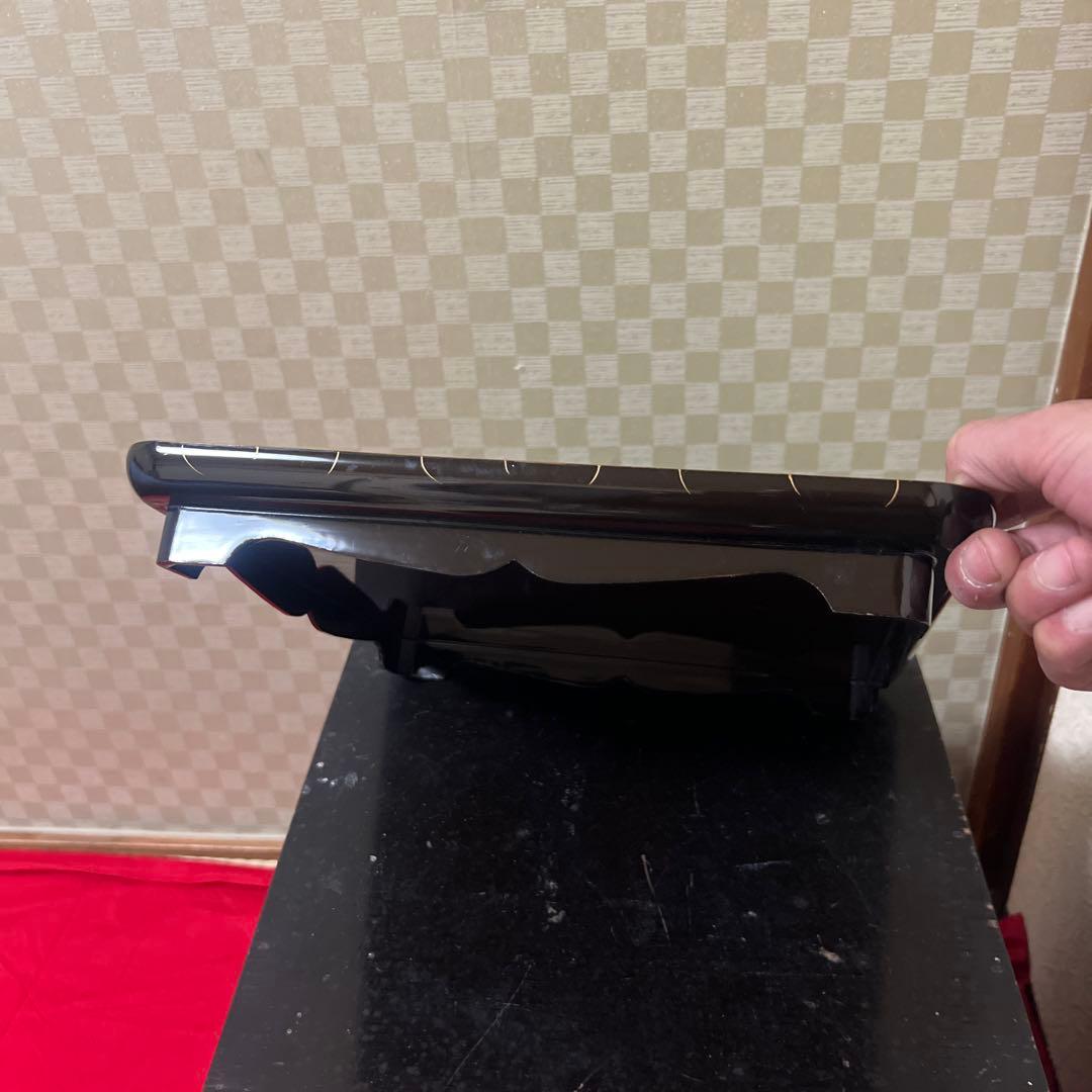 七草蒔絵吸物膳　八客