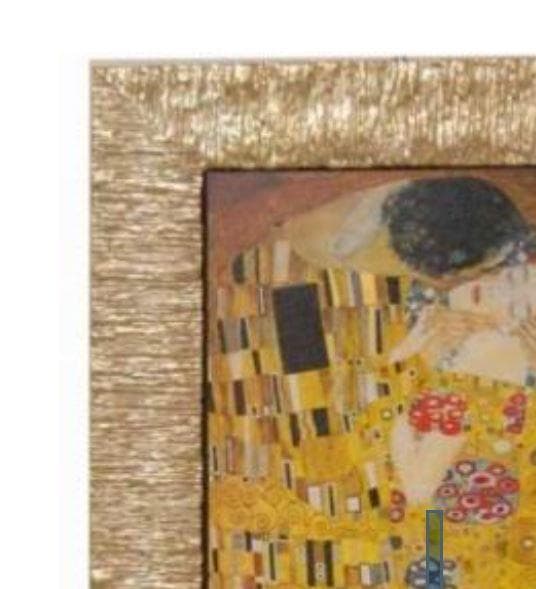 イタリア 額絵 アートフレーム クリムト 接吻 ゴールド額 3060-103