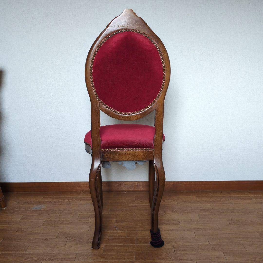 ★バリ本物 当時物★昭和レトロなアンティーク調 猫脚 ロココ調 チェア