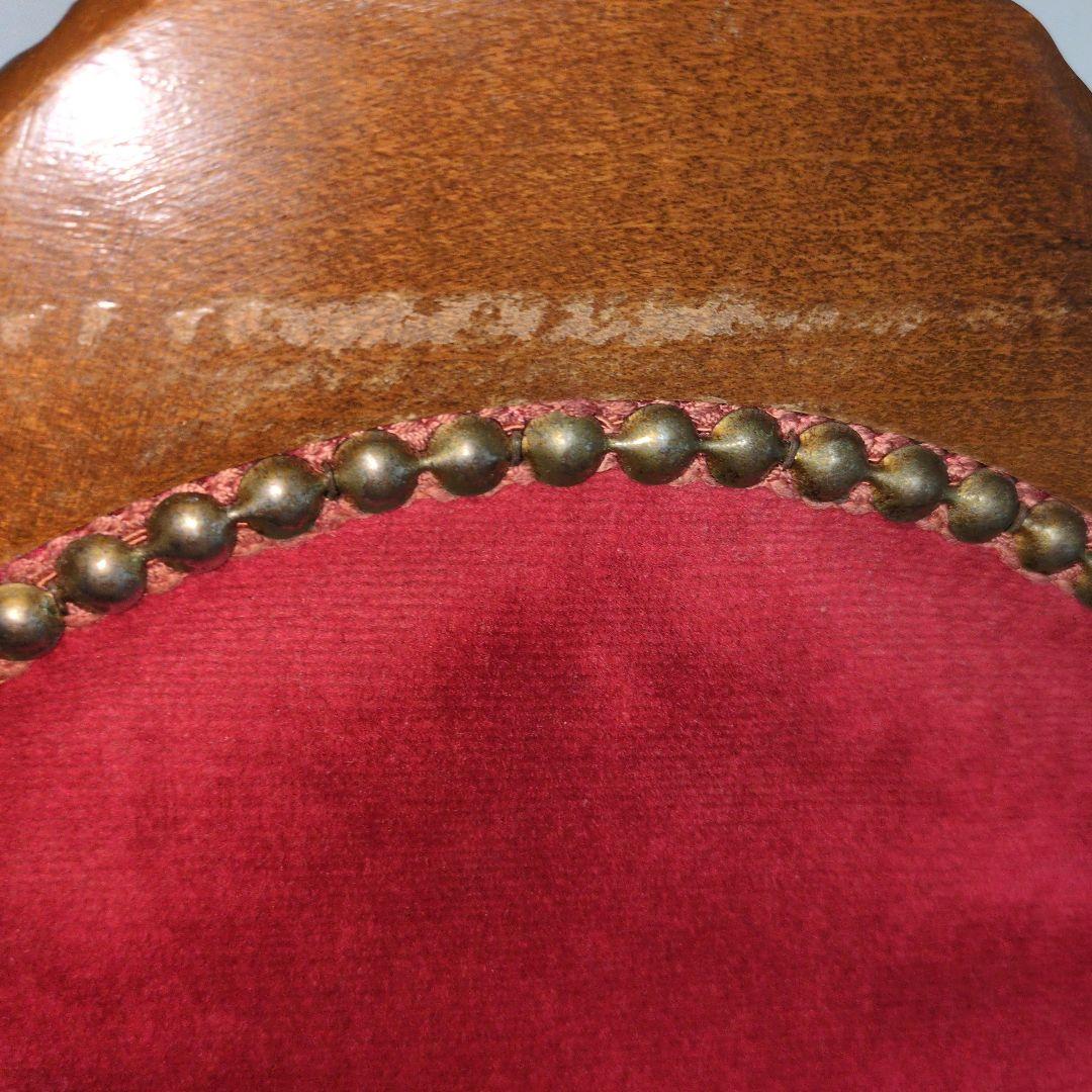 ★バリ本物 当時物★昭和レトロなアンティーク調 猫脚 ロココ調 チェア