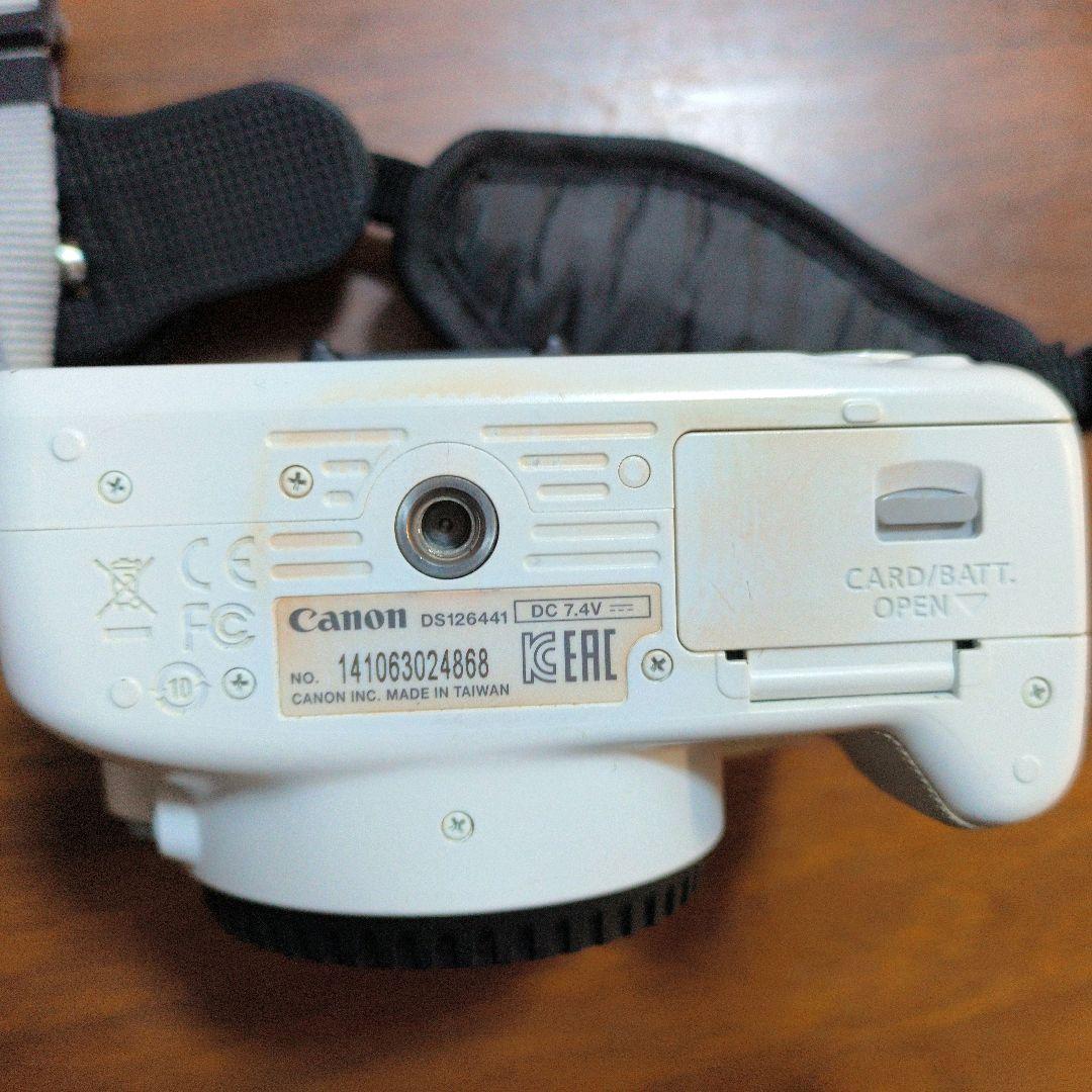 CanonEOSKissX7ホワイト 40mm 18-55mm 55-250mm