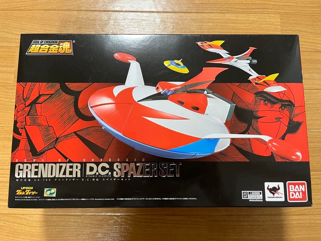 超合金魂　グレンダイザー D.C スペイザーセット