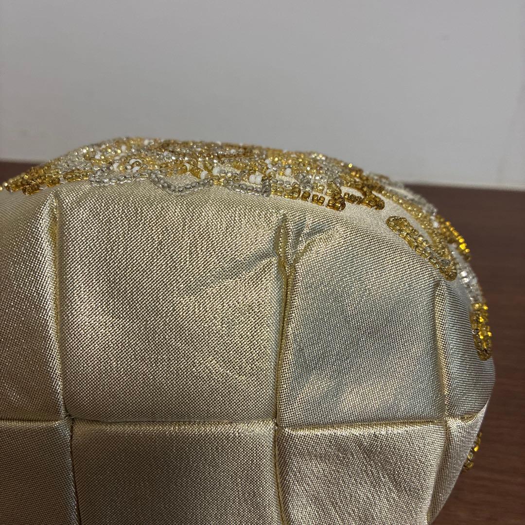 ビーズ刺繍バッグ