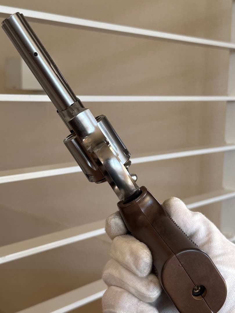 マルシン コルト アナコンダ マウントベース付き シルバー ガスガン リボルバー