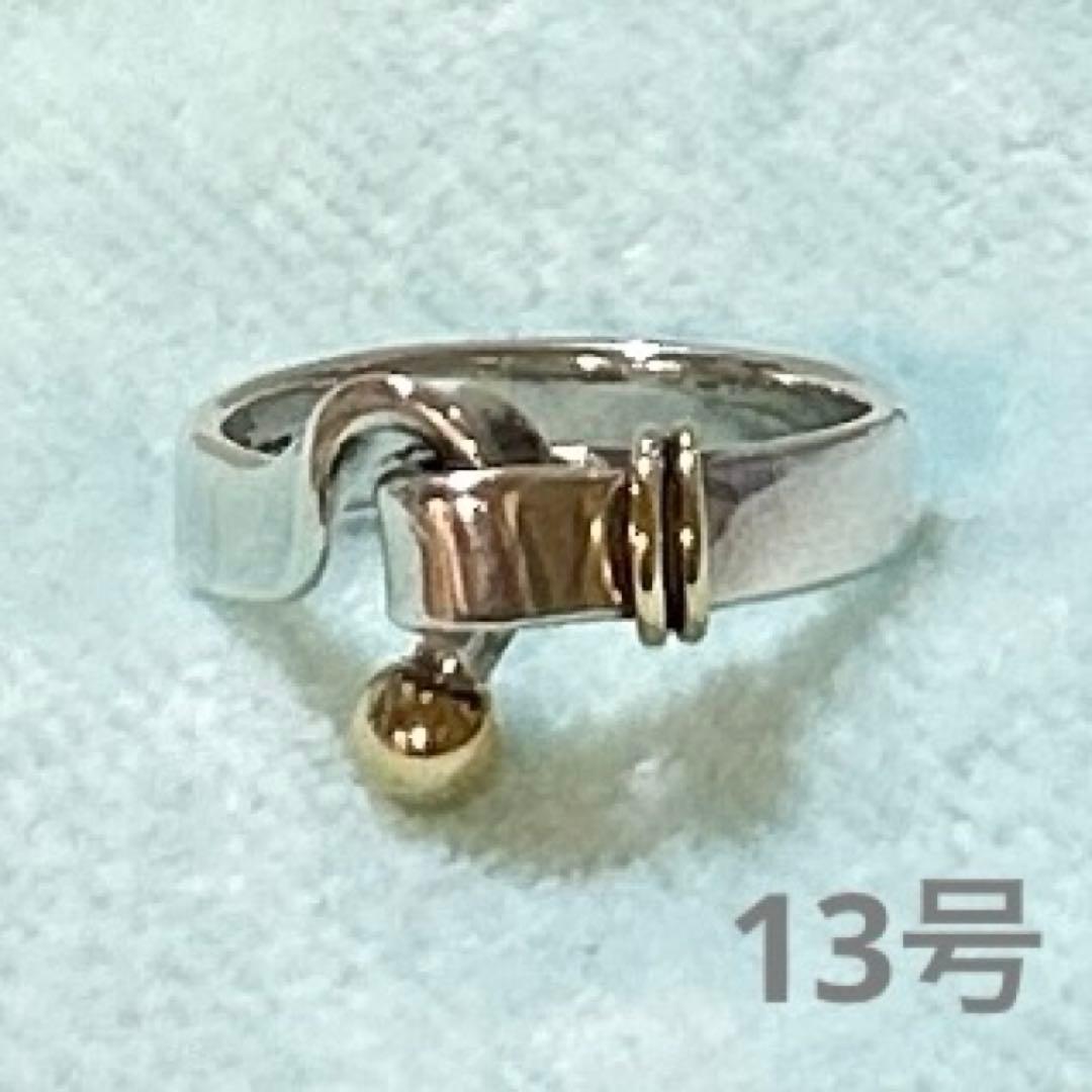 Tiffany & Co./ティファニーフック&アイ リング 13号