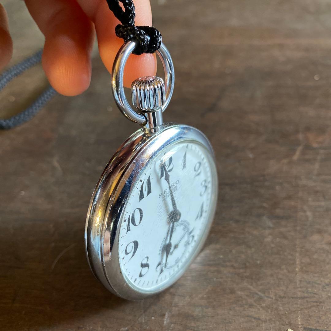 国鉄時代の車掌さんが使ってた時計　稼動品