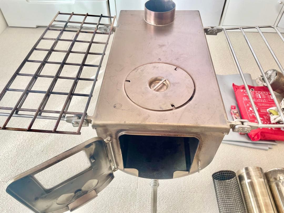 【全セット】 テンマクデザイン　ウィンナーウェル　ウッドストーブ L　薪ストーブ