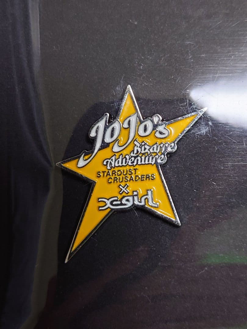 X-girl(エックスガール) × ジョジョの奇妙な冒険 ピンバッジ 2種セット