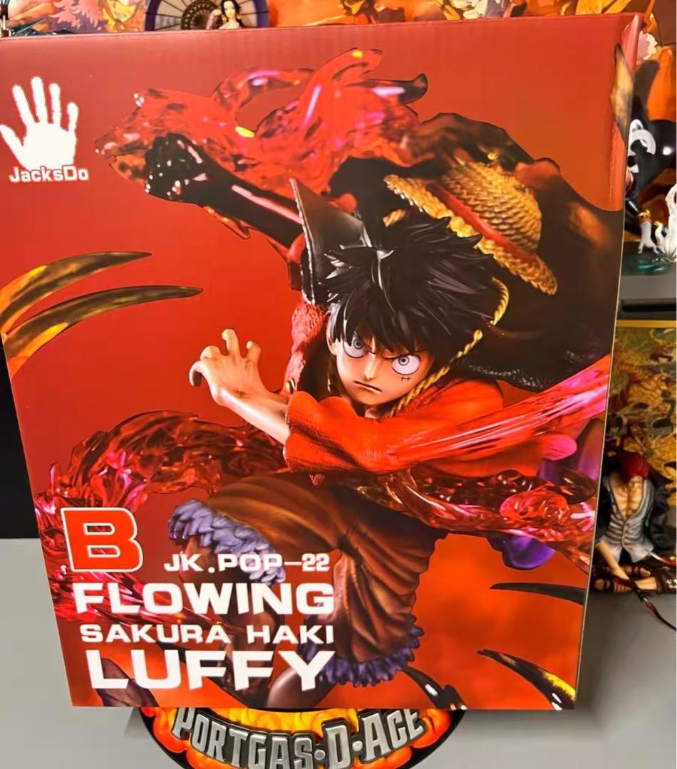 ワンピース JK-STUDIO 流し桜 ルフィ フィギュア
