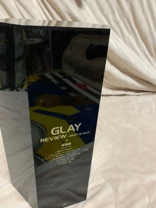 GLAY  レビュー　クリスタルの置物