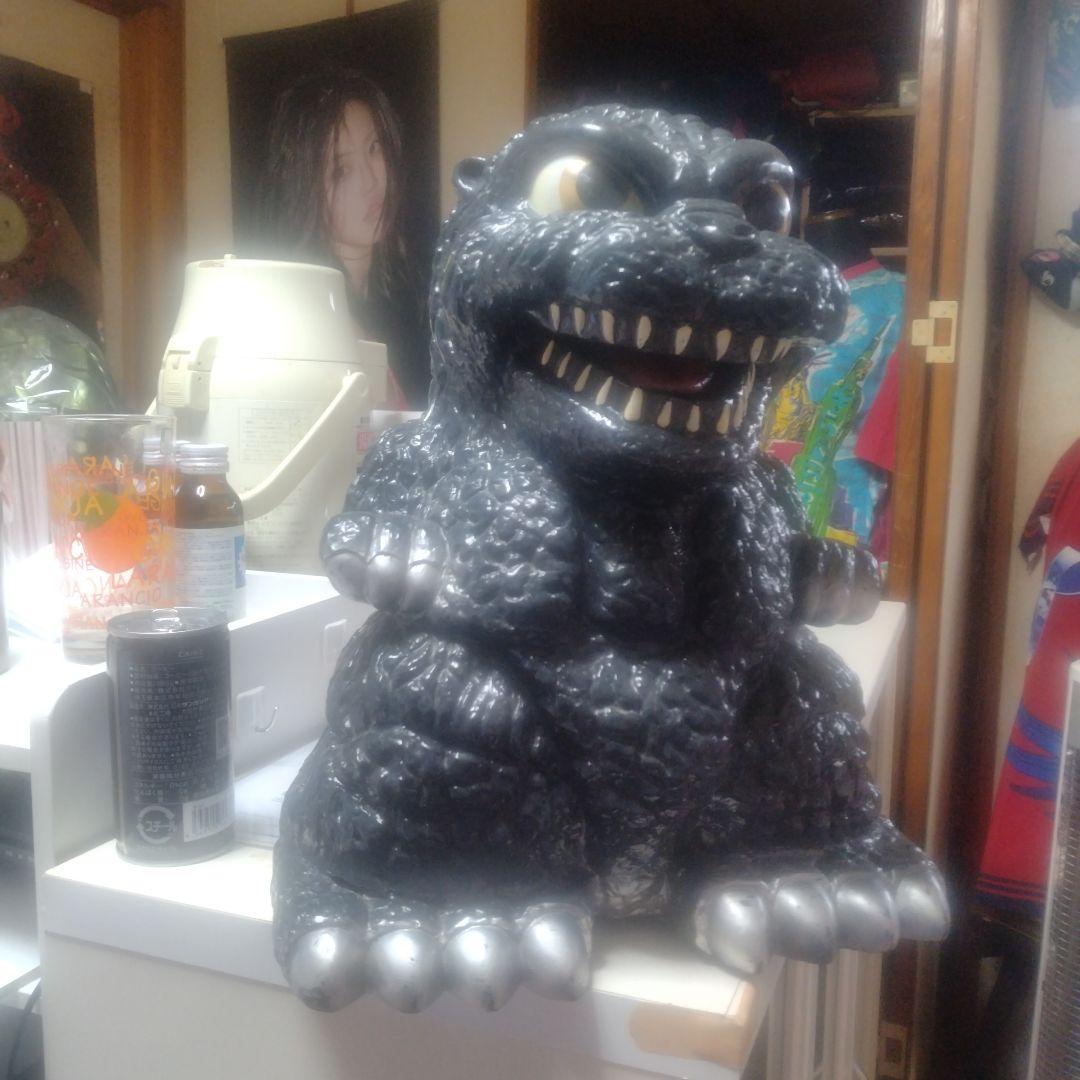 特大ゴジラフィギュア 約31cm貯金箱