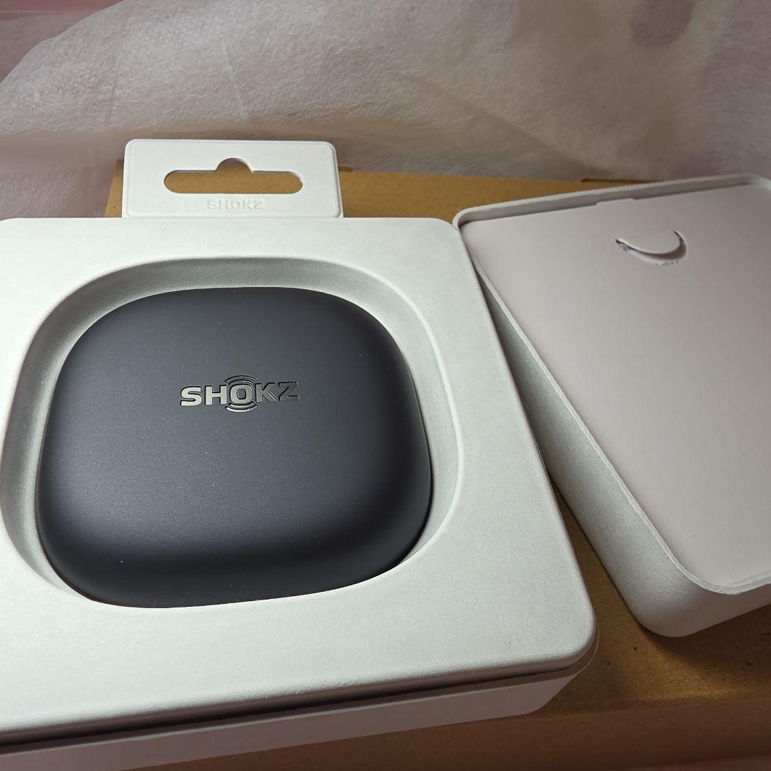 (※マロン)SHOKZ OPENFIT 2 ブラック ワイヤレスイヤホン