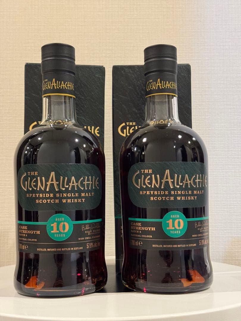 グレンアラヒー　10年　カスクストレングス　バッチ6 完売希少品　2本セット