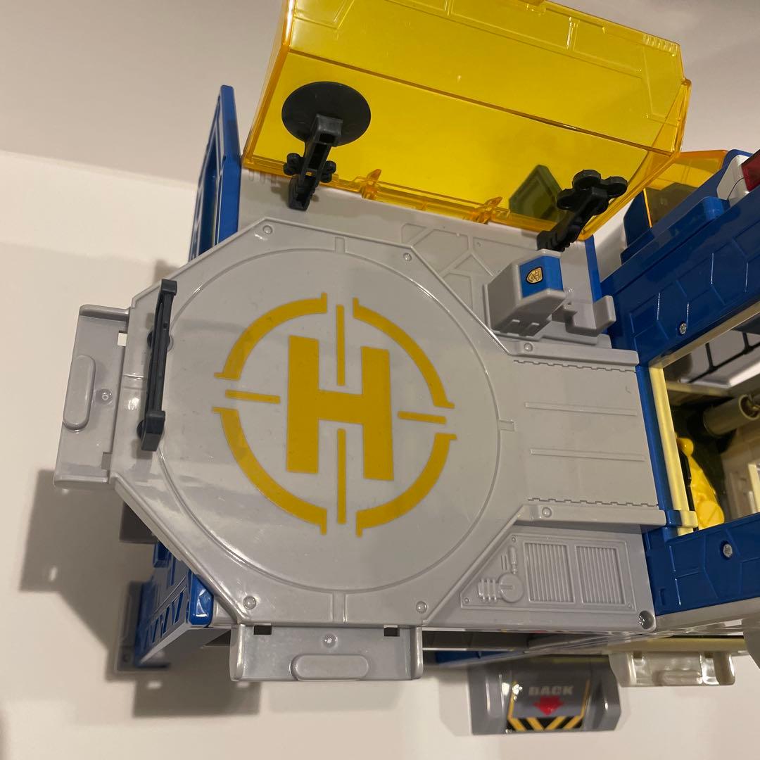 トミカ ハイパーブルーポリス ステーション 動作確認済み 美品